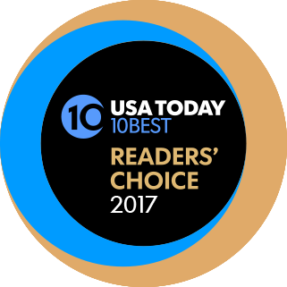 USA Today 2017 Readers' Choice Award - 10 Best