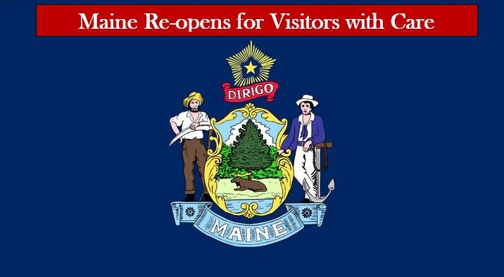 Maine reopens flag